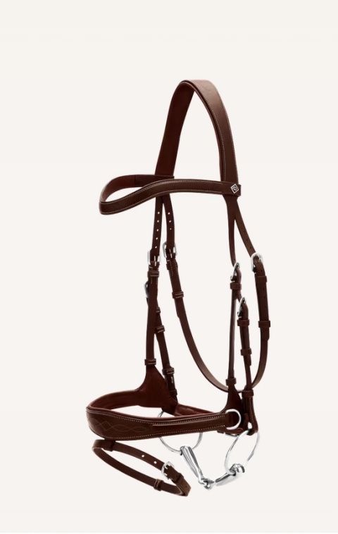 Ogłowie anatomiczne Dy'on z nachrapnikiem D Motion Working