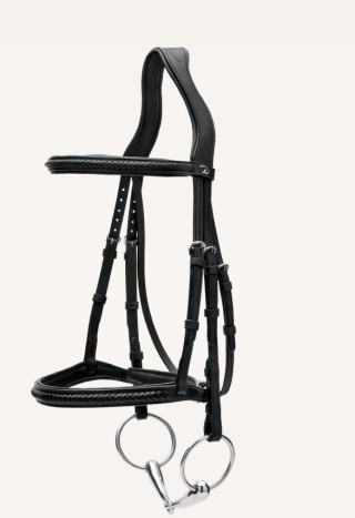 Ogłowie Dy'on New English Plaited bez skośnika