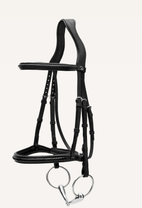 Ogłowie Dy'on New English Plaited bez skośnika