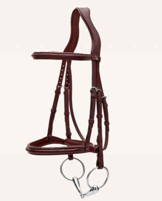 Ogłowie Dy'on New English Plaited bez skośnika