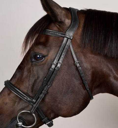 Ogłowie Dy'on New English Plaited bez skośnika