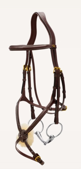 Ogłowie Dy'on z nachrapnikiem meksykańskim D Collection