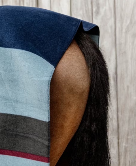 Osuszająca derka Kentucky Heavy Fleece Rug Square Stripes