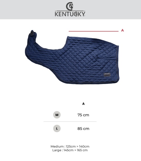 Półderka do jazdy Kentucky Riding Rug All Weather 160g