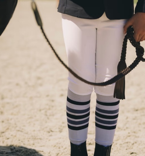 Chłopięce bryczesy Kentucky Mexico City z lejem kolanowym