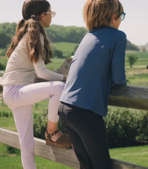 Chłopięce bryczesy Kentucky Mexico City z lejem kolanowym