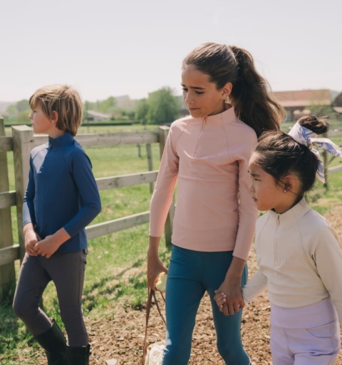 Chłopięce bryczesy Kentucky Mexico City z lejem kolanowym