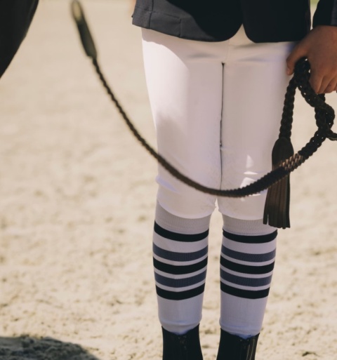 Chłopięce bryczesy Kentucky Mexico z lejem kolanowym