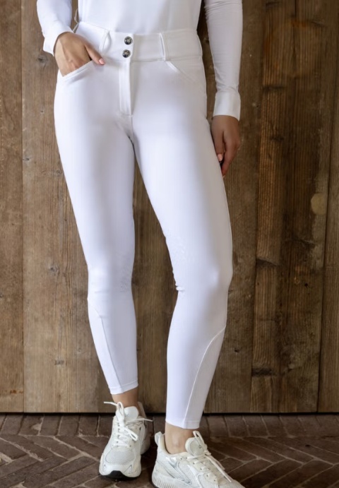 Damskie bryczesy Kentucky Miami z lejem kolanowym