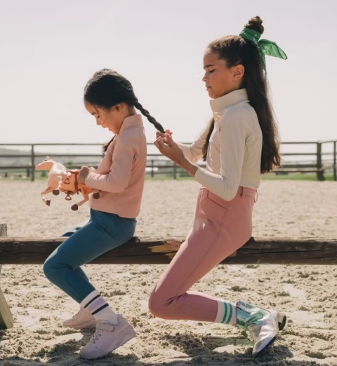 Dziecięce legginsy Kentucky Sammy z pełnym lejem