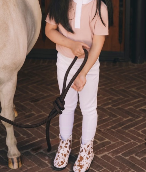 Dziecięce legginsy Kentucky Sammy z pełnym lejem