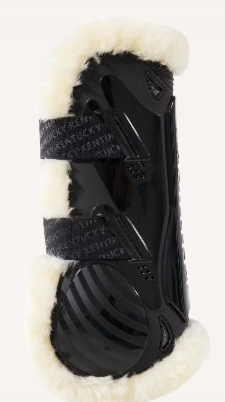 Ochraniacze Kentucky Vegan Sheepskin Tendon Velcro