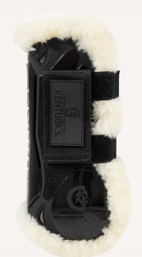 Ochraniacze Kentucky Vegan Sheepskin Tendon Velcro