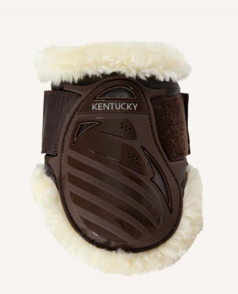 Ochraniacze Kentucky Vegan Sheepskin Young Horse Fetlock tyły