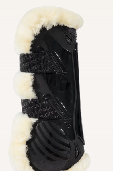 Ochraniacze na przednie nogi Kentucky Bamboo Vegan Sheepskin Tendon Boots Elastic