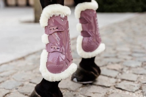 Ochraniacze na przednie nogi Kentucky Bamboo Vegan Sheepskin Tendon Boots Elastic