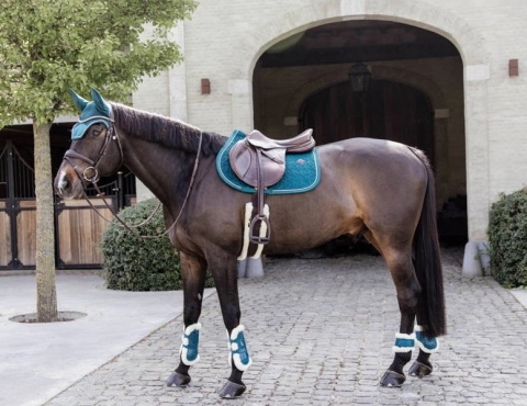 Ochraniacze na przednie nogi Kentucky Bamboo Vegan Sheepskin Tendon Boots Elastic