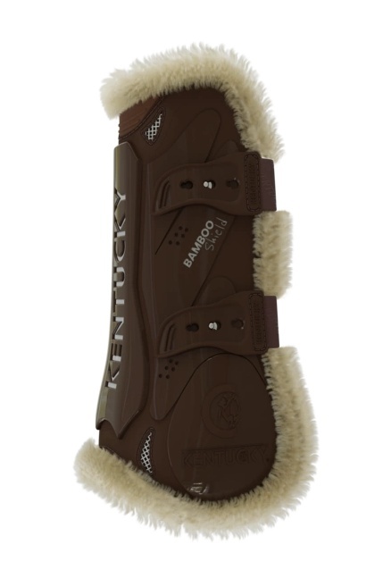 Ochraniacze na przednie nogi Kentucky Bamboo Vegan Sheepskin Tendon Boots Elastic