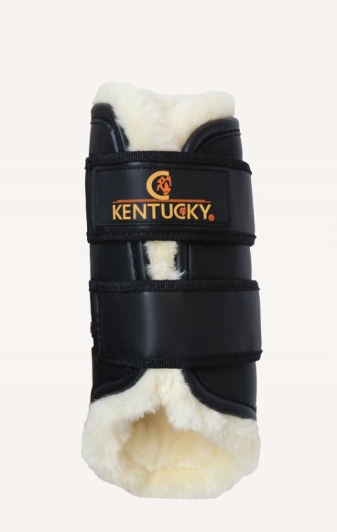 Ochraniacze skórzane Kentucky Turnout Brushing przody
