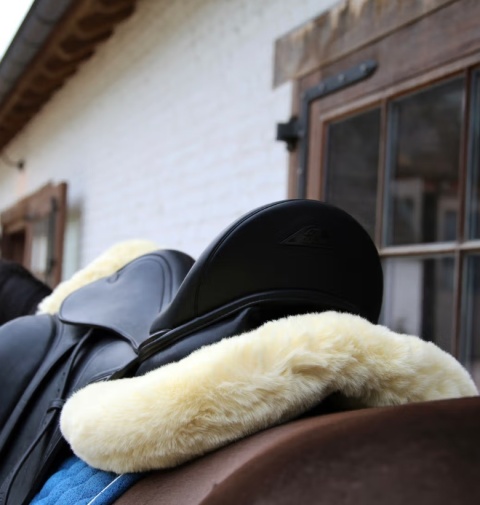 Podkładka Kentucky Sheepskin Half Pad Absorb 10mm - naturalna