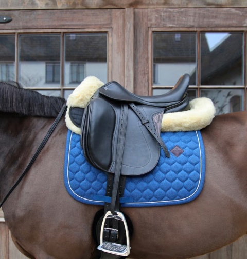 Podkładka Kentucky Sheepskin Half Pad Absorb 10mm - naturalna