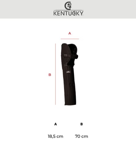 Podkładki pod owijki Kentucky z dodatkową ochroną stawu skokowego