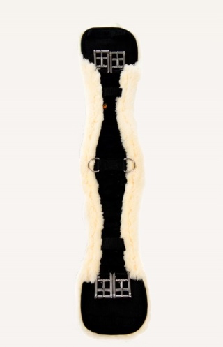 Popręg ujeżdżeniowy Kentucky z futrem