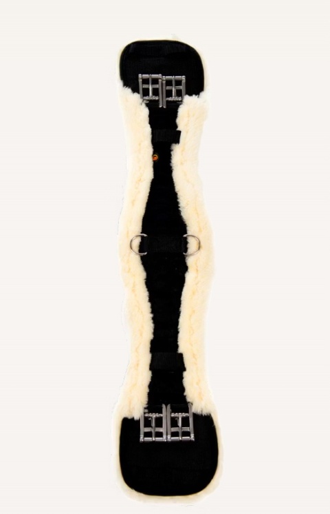 Popręg ujeżdżeniowy Kentucky z futrem