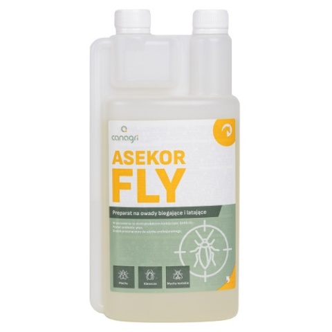 Preparat na owady latające i biegające ASEKOR FLY 600 ml