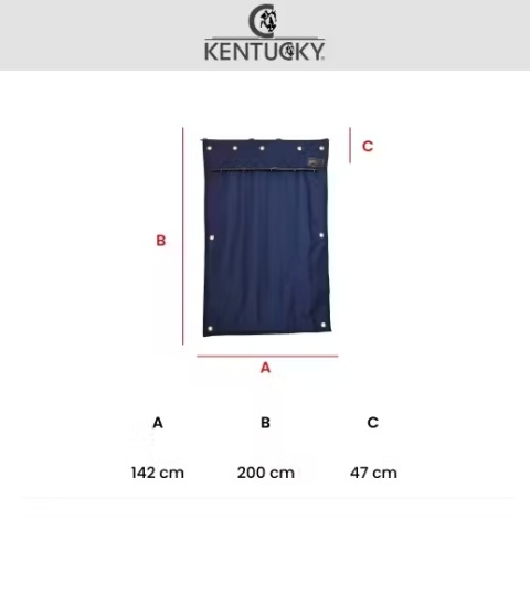 Wodoodporna kurtyna na boks Kentucky