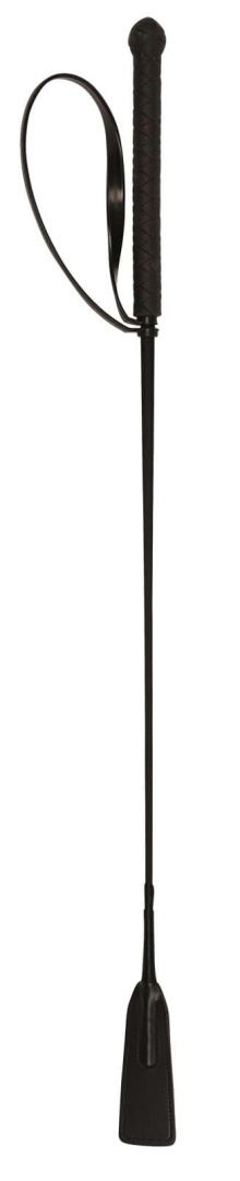 Bat skokowy Covalliero z nylonowym trzonem czarny - 65 cm