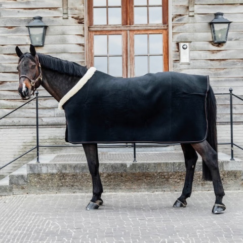 Derka Kentucky Horsewear Fleece Show Rug cieżka