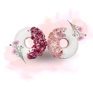 Donuty Candy Horse rózowy i czerwony chaber