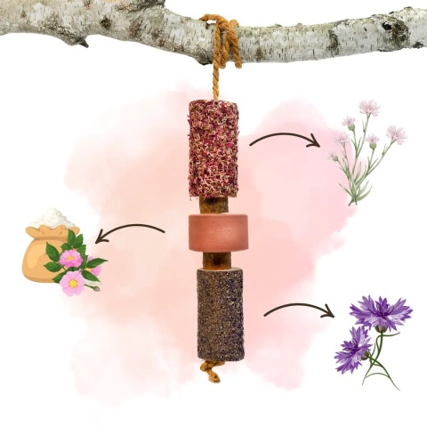 Gryzak dla konia z lizawką solną Candy Horse Tummy - Brzuszek