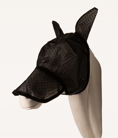 Maska przeciw owadom Kentucky Heart z uszami i ochroną nosa