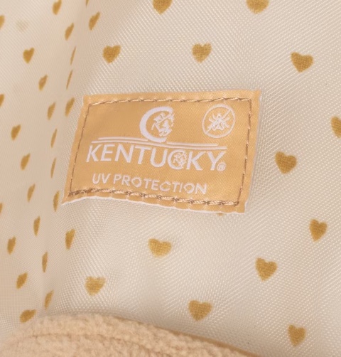 Maska przeciw owadom Kentucky Heart z uszami i ochroną nosa