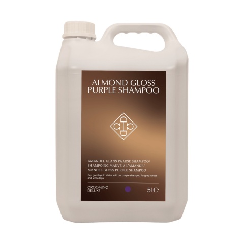 Szampon wybielający dla koni o zapachu migdałowym Grooming Deluxe 5 l