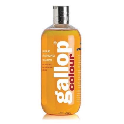 Szampon wzmacniający dla koni kasztanowych C&D&M Gallop Colour 500 ml