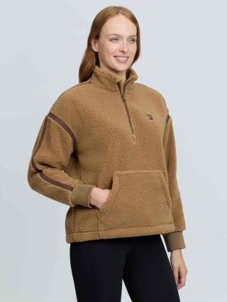 Bluza damska polarowa LeMieux Avery Teddy Quarter Zip Fleece