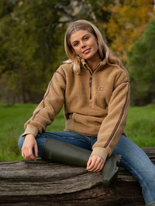 Bluza damska polarowa LeMieux Avery Teddy Quarter Zip Fleece