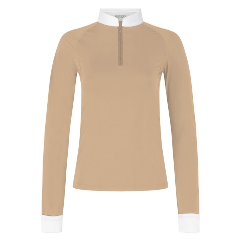 Damska koszula konkursowa Kentucky Show Shirt Women Classic with Glitter Zipper Long Sleeve