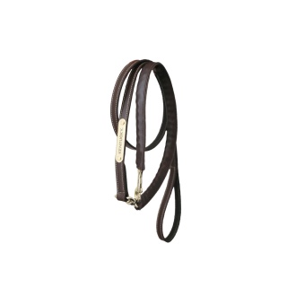 Uwiąz Kentucky Leather Covered Chain Lead