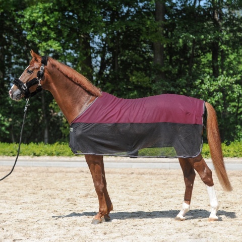 Derka przeciw owadom Kavalkade Fly'n Fleece z polarowym grzbietem
