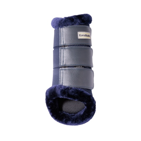 Ochraniacze ścięgien Kavalkade Anatomic Mesh ze sztucznym futrem