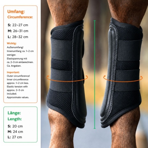 Ochraniacze ścięgien Kavalkade Anatomic Mesh