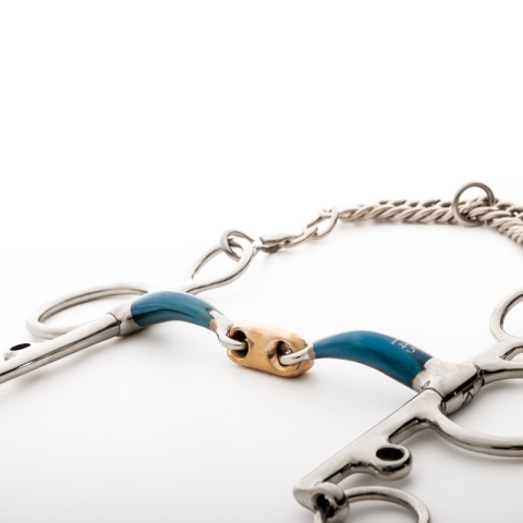 Pelham podwójnie łamany długi Kavalkade Ergonomic 14 mm