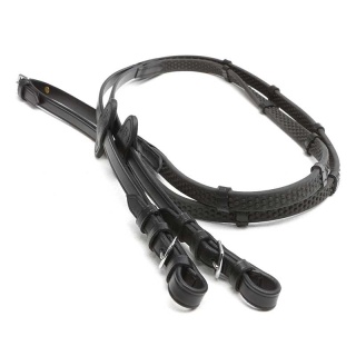 Wodze antypoślizgowe Kavalkade Grip 16 mm 5 przeszyć