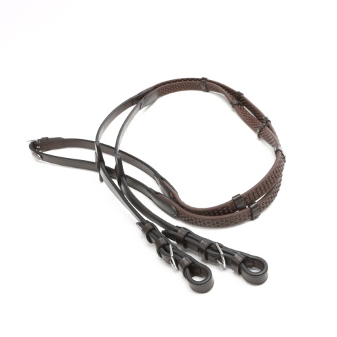 Wodze antypoślizgowe Kavalkade Grip 16 mm 5 przeszyć