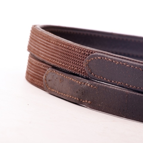 Wodze islandzkie Kavalkade Softgrip z karabińczykami 16 mm bez przeszyć