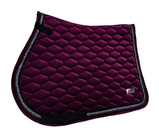 Czaprak wszechstronny Horss Velvet Glam - Merlot